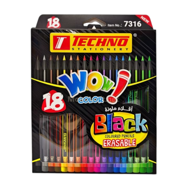 CRAYON COULEUR DE 18 TECHNO 7316 BLACK