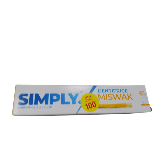DENTIFRICE SIMPLY MISWAK 75GR