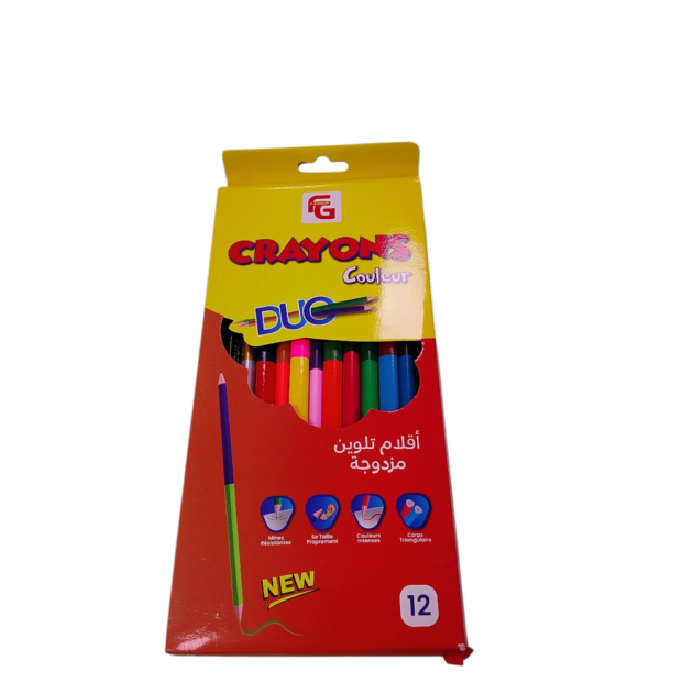 CRAYON COULEUR DE 12 GM G2048