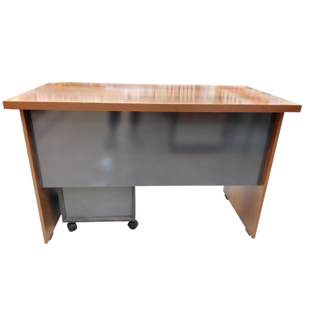 BUREAU 1.20M 02 TIROIRES MELAMINE RE1012 - الصورة 4