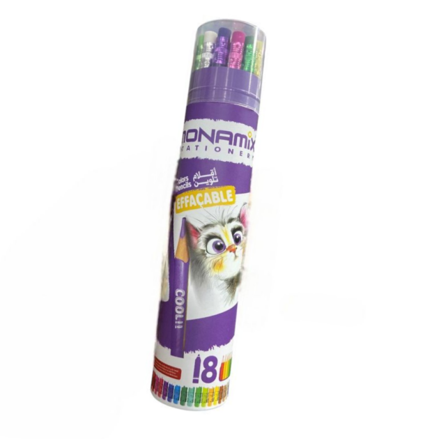 CRAYON COULEUR DE 12 GM EFFACABLE 1412 MONAMIX