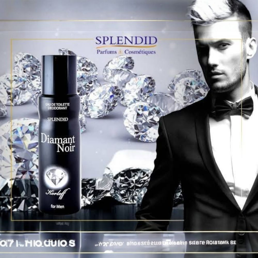 DEODORANT DIAMANT NOIR 200 ML - الصورة 2