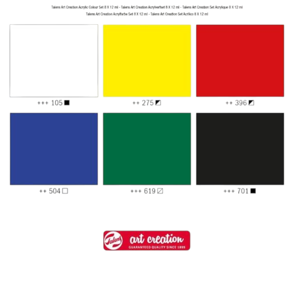 PEINTUR ACRYLIQUE 6*75ML REF: 3582806M - الصورة 3