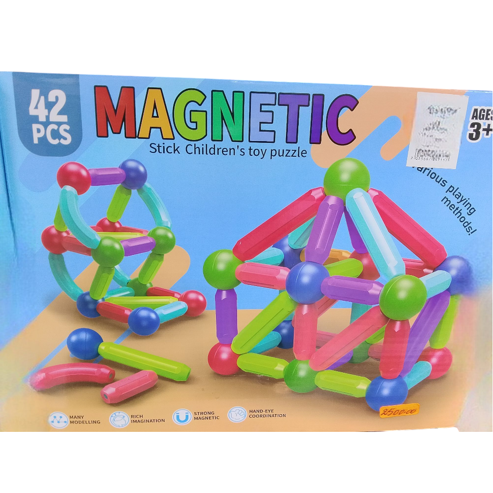 JEUX MAGHNETIC 42 PCS