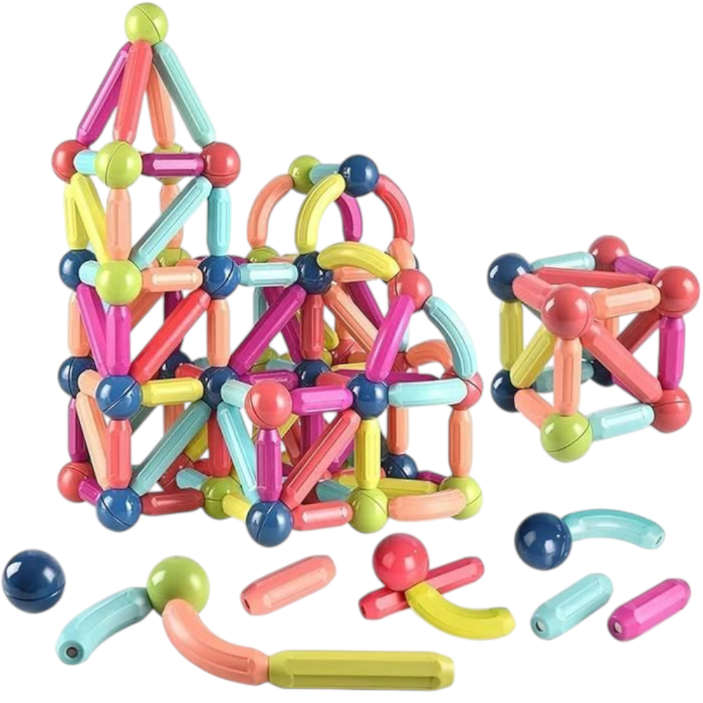 JEUX MAGHNETIC 42 PCS - الصورة 2