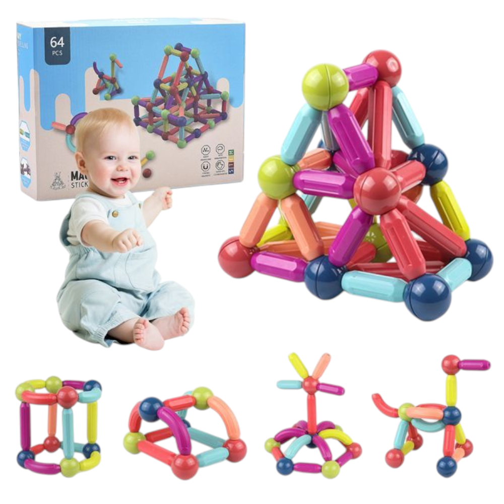JEUX MAGNETIC 64PCS - الصورة 2