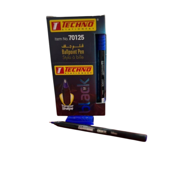 STYLO A BILLE BLACK TECHNO