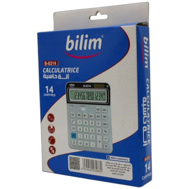 CALCULATRICE DE BUREAU 14CH BILIM 0314