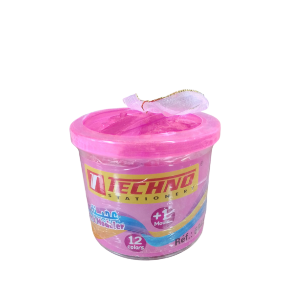 PATE A MODELER EN POT 12C + MOULE TECHNO 6943