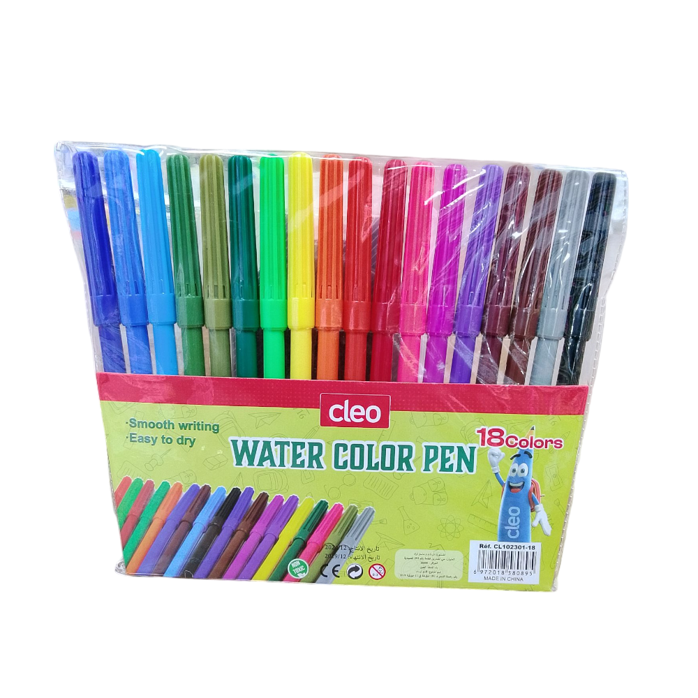 STYLO A FEUTRE DE 18 CLEO CL102301-18