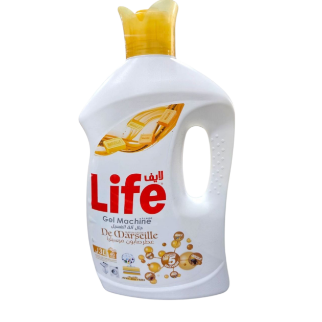 SAVON  DE MARSEILLE GEL MACHINE LIFE 3L